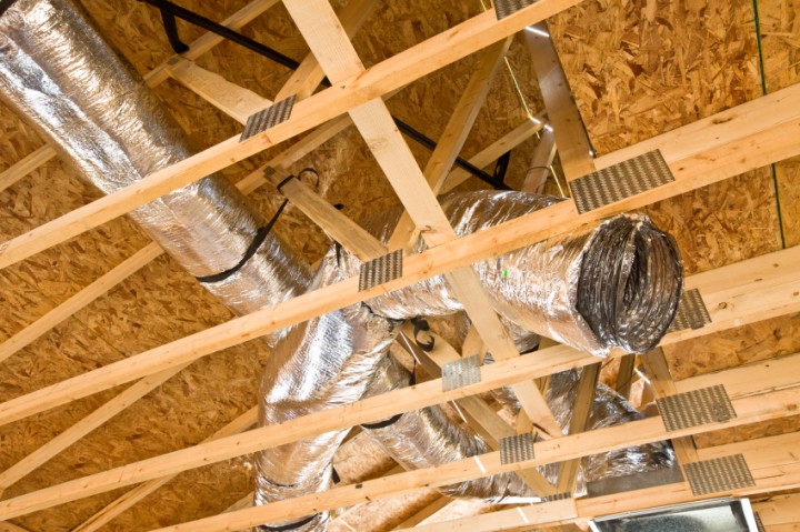 Duct cleaning and installation by Green Future Heating & Air Conditioning